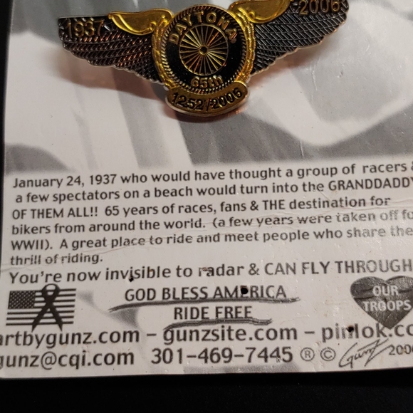 Daytona 2006 pin - Picture 3 of 5